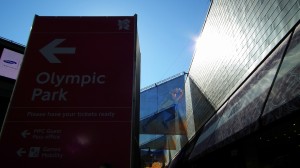 Olympic Park bolt poster                 